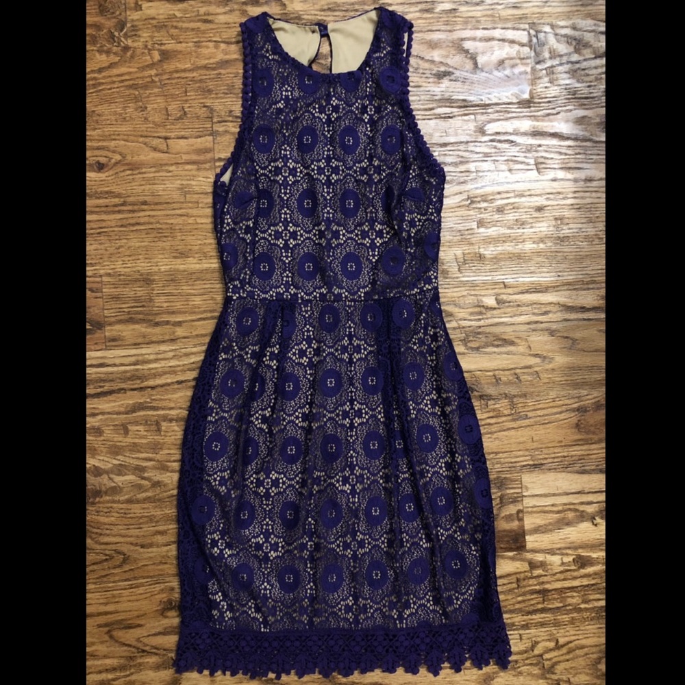 Purple Lace dress